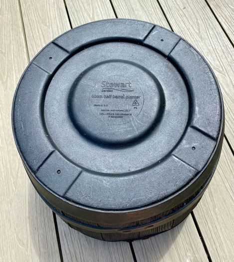 Half barrel Planter