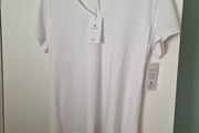 New Lisa lust v necked white t shirt