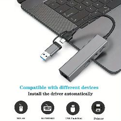 USB2.0 100Mbps Network Card Type C USB to RJ45 Converter Wired Ethernet Lan Adapter for Nintendo Switch for Macbook Laptop