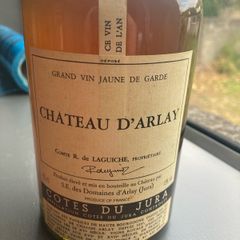 Chateau d'Arlay wine 1982