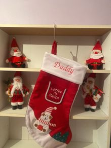 Christmas Stockings Embroidered