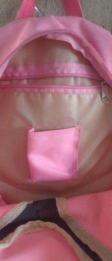 Pink mini bag pack barely used