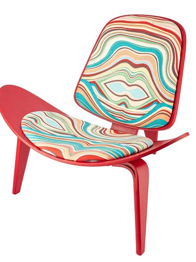 BRAND NEW Replica Red Lounge Shell Chair
