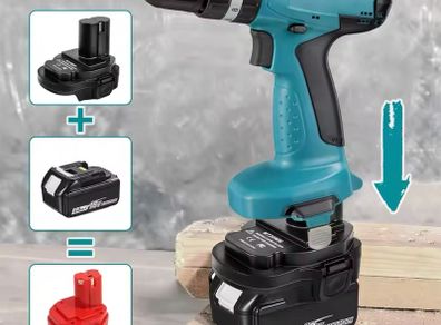 Battery Adapter 18V Lithium Battery Converter Power Tool Accessories For old Makita Replacement Adapter Converting Battery