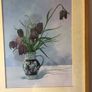 Beautiful Boxed Frame Floral Picture Image 3