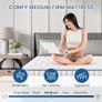 3FT Single Mattress, Sleeping Sprung Mattress Medium Firm Bonnell Spring with Breathable Fabric Fire Resistant Barrier Skin-friendly Durable for Bedroom (90x190x18cm) Image 6