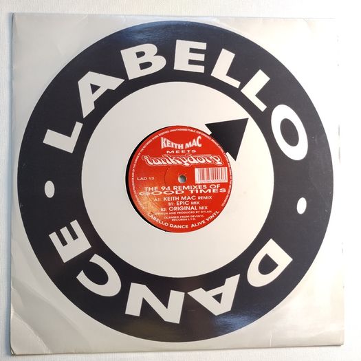 Funkydory - Good Time 1994 Mixes - Labello Dance - Rare White Label PROMO with Press Release Sheet and all! Quality 90s HOUSE!