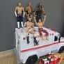 Wrestling figures and Slambulance Image 2
