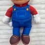 Nintendo The Super Mario Bros. Movie Mario Poseable Plush approx. 14 Vinyl Head Used Please see pictures Image 3