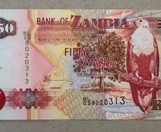 Zambia 50 Kwacha 2008 Unc Banknote