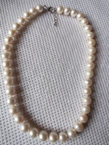 pearls beads necklace 925