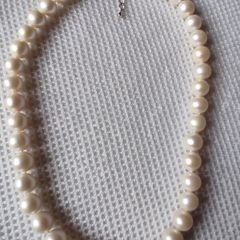 pearls beads necklace 925