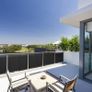 Rattan fence for balcony / garden wall Image 6