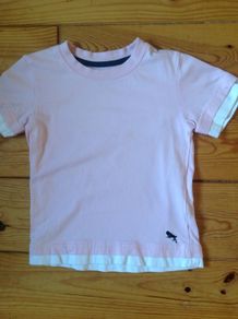 Pink Mock Layer Teeshirt