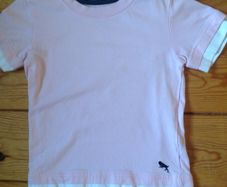 Pink Mock Layer Teeshirt