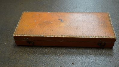 Antique Cased Travelling Silver Cutlery Set
