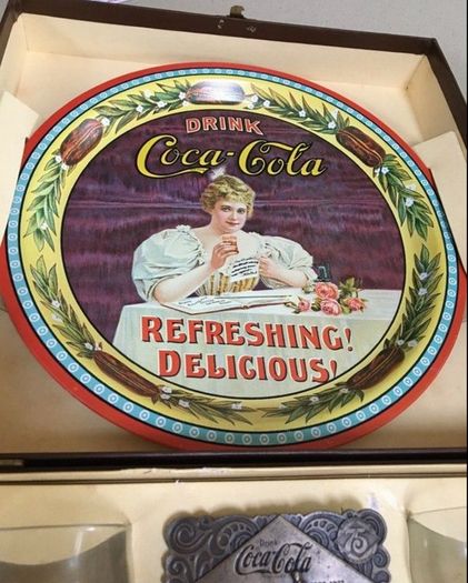 Coca Cola 1977 Anniversary Set