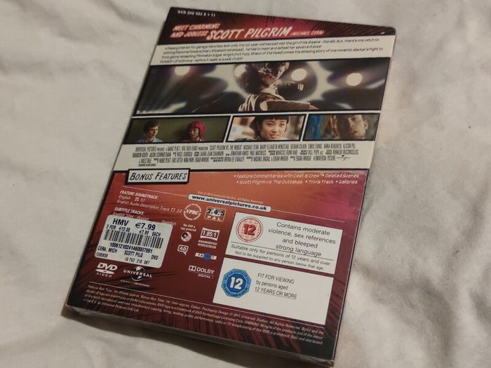 Brand New Scott Pilgrim Dvd