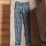 Black Zebra Print High Waist Sports Leggings and Cropped Top, size S  NEW LOOK Image 6