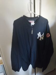 Yankees authentic official Majestic bench jacket - Great condition.