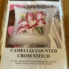 Ehrman Camelia Counted Cross Stitch Kit