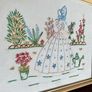 Vintage 20th Century Embroidered Nursery Picture Image 5