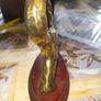 A Beautiful Large Antique Bronze or Brass Sculpture Image 4