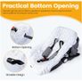 Orzbow Maxicosi Cover, Breathable Universal Baby Car Seat Cover Group 0+, Stain-Resistant Universal Maxicosi Cover, Machine Washable, 100% Pure Cotton (White Stars) Image 5