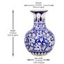 Handmade and Hand Painted Ceramic Flower Vase | Warehouse Clearance | Massive Discount | Bargain price Image 3