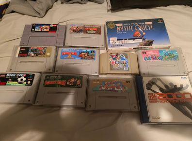 Games bundle (SNES, N64, Dreamcast)