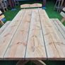 5-piece Garden Furniture Set Solid Pine Dining Set Image 7