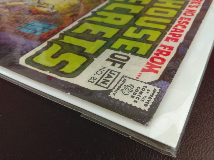 House Of Secrets ! Issue #83 ! SIlver Age Horror Comic from 1970 !  Current value of NM 135.00 Dollars !!
