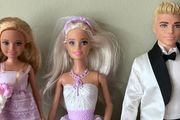 Barbie , Stacie and Ken Wedding Dolls