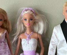 Barbie , Stacie and Ken Wedding Dolls
