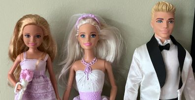 Barbie , Stacie and Ken Wedding Dolls