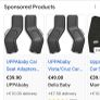 Uppa baby car seat buggy adapters Image 2