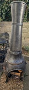 Cast iron chimney
