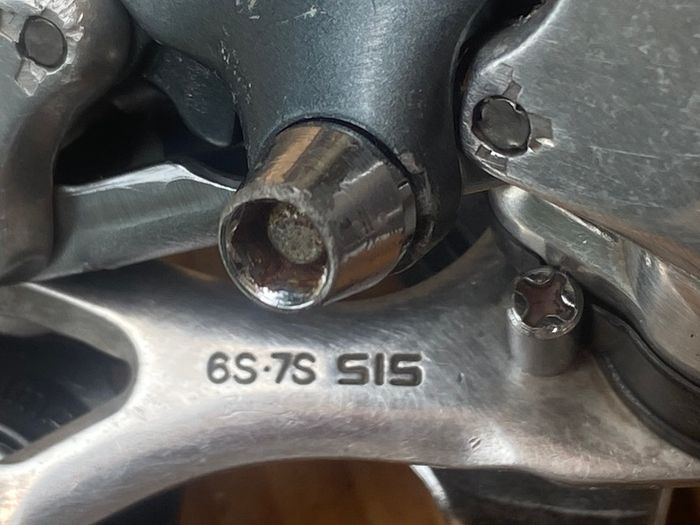 Vintage Shimano 105 Road Bike Rear Derailleur RD-1051 6 7 Speed
