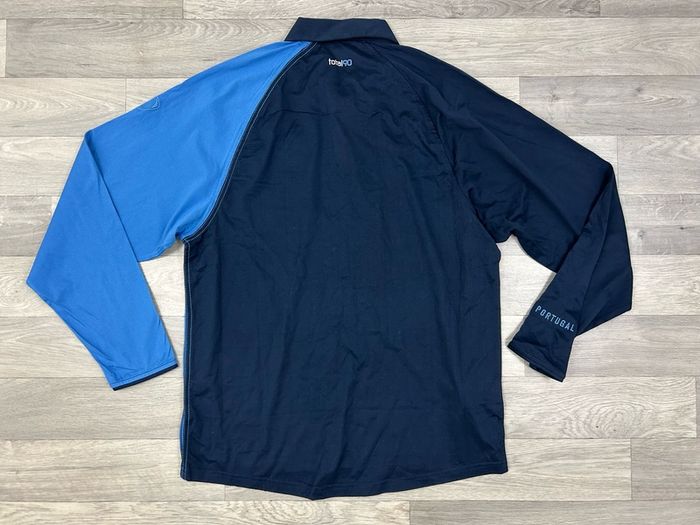 New Vintage 2003 Nike Portugal Long Sleeve Polo Rugby Shirt Mens Medium