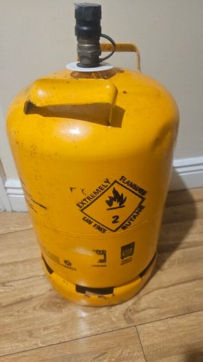 Gas cylinder empty