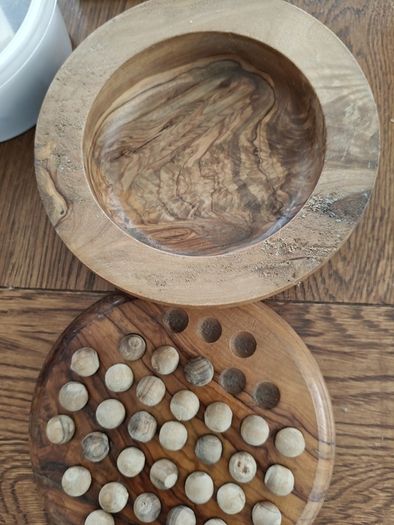 Solid Wood  Solitaire Solo Game