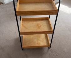 3-tier storage shelf