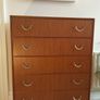 Mid Century Vintage Meredew Chest of Drawers Image 4
