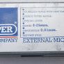 Draper Expert External Micrometer 0-25mm - Stock No. 50604 Image 4