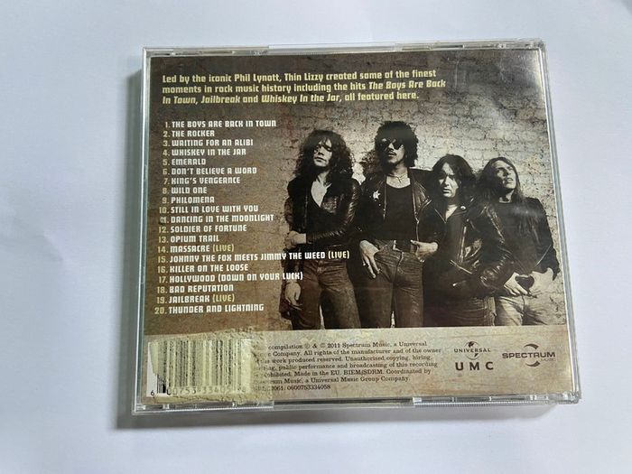 Thin Lizzy The Collection CD Waiting For An Alibi
