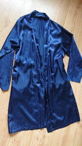 Navy Dressing gown   Size 10