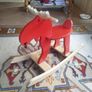 Moose Rocking Horse Image 2