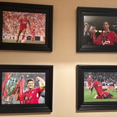 Liverpool Hand Signed Framed Photographs