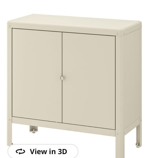 IKEA Kolbjorn Beige metal cabinet