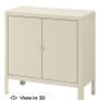IKEA Kolbjorn Beige metal cabinet Image 2